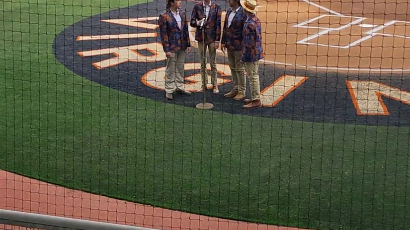 UVA Baseball National Anthem 3/18